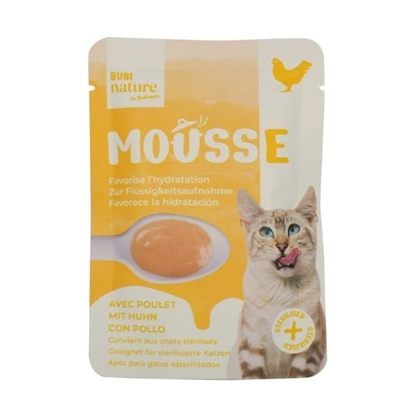 Picture of Bubi Nature Chicken Mousse 50g | Complementary Cat